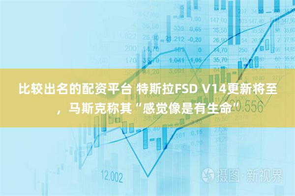 比较出名的配资平台 特斯拉FSD V14更新将至，马斯克称其“感觉像是有生命”